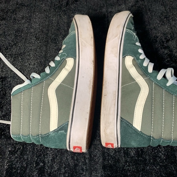 Vans Sk8-Hi Shoe Size 10 Canvas High Top Shoe Color Stormy Weather - Picture 8 of 9